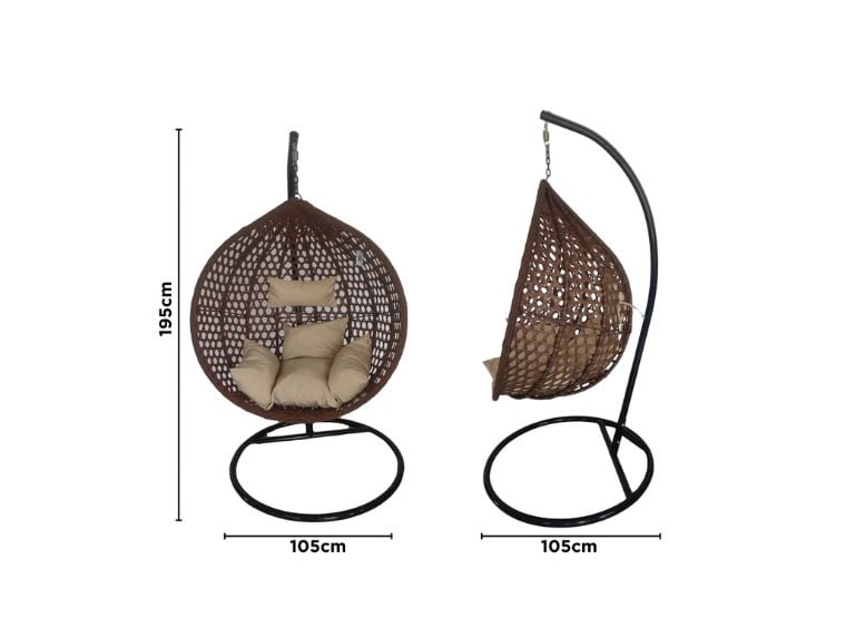 SILLA COLGANTE DE TERRAZA OLIVE - 3