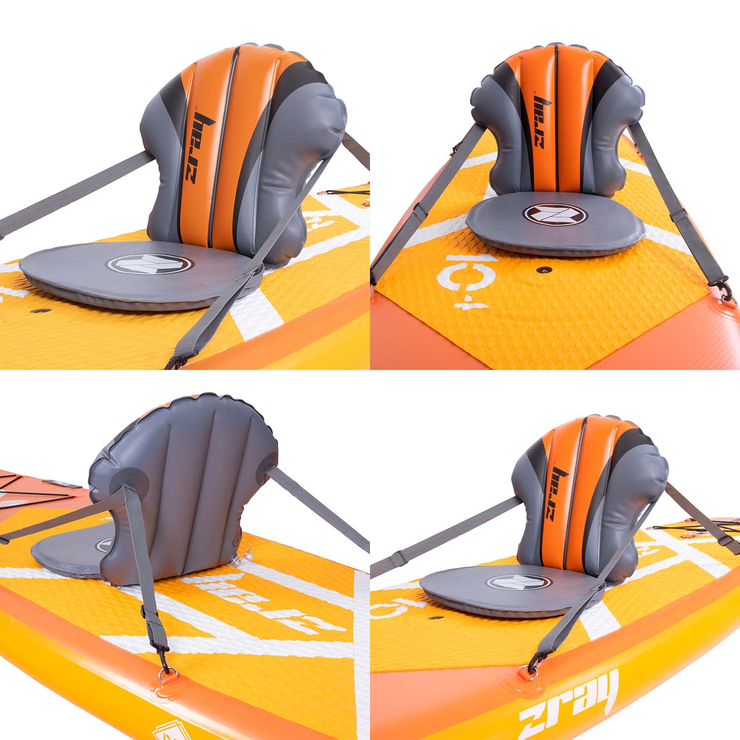 ASIENTO STAND UP PADDLE O KAYAK GRIS - 3