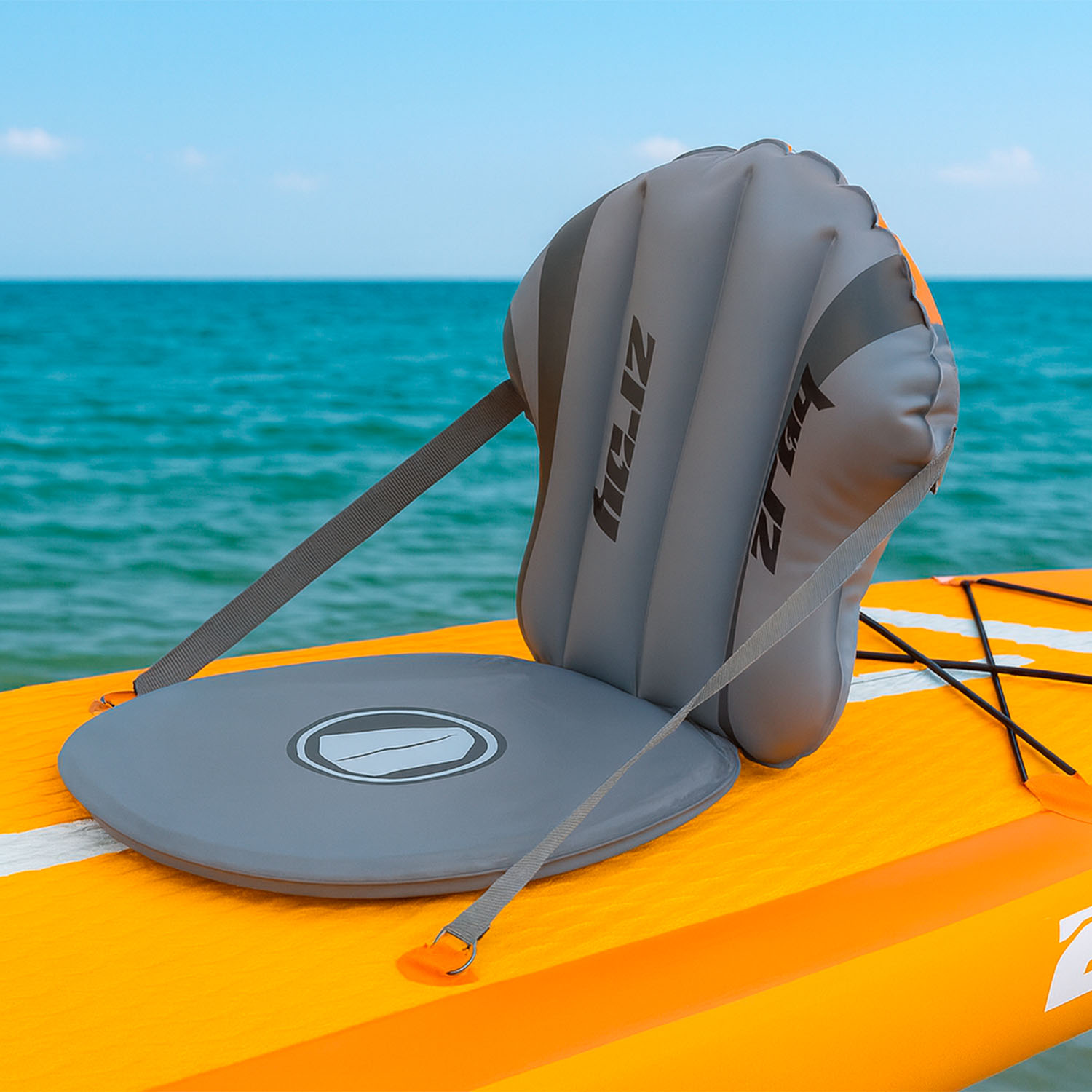 ASIENTO STAND UP PADDLE O KAYAK GRIS - 6