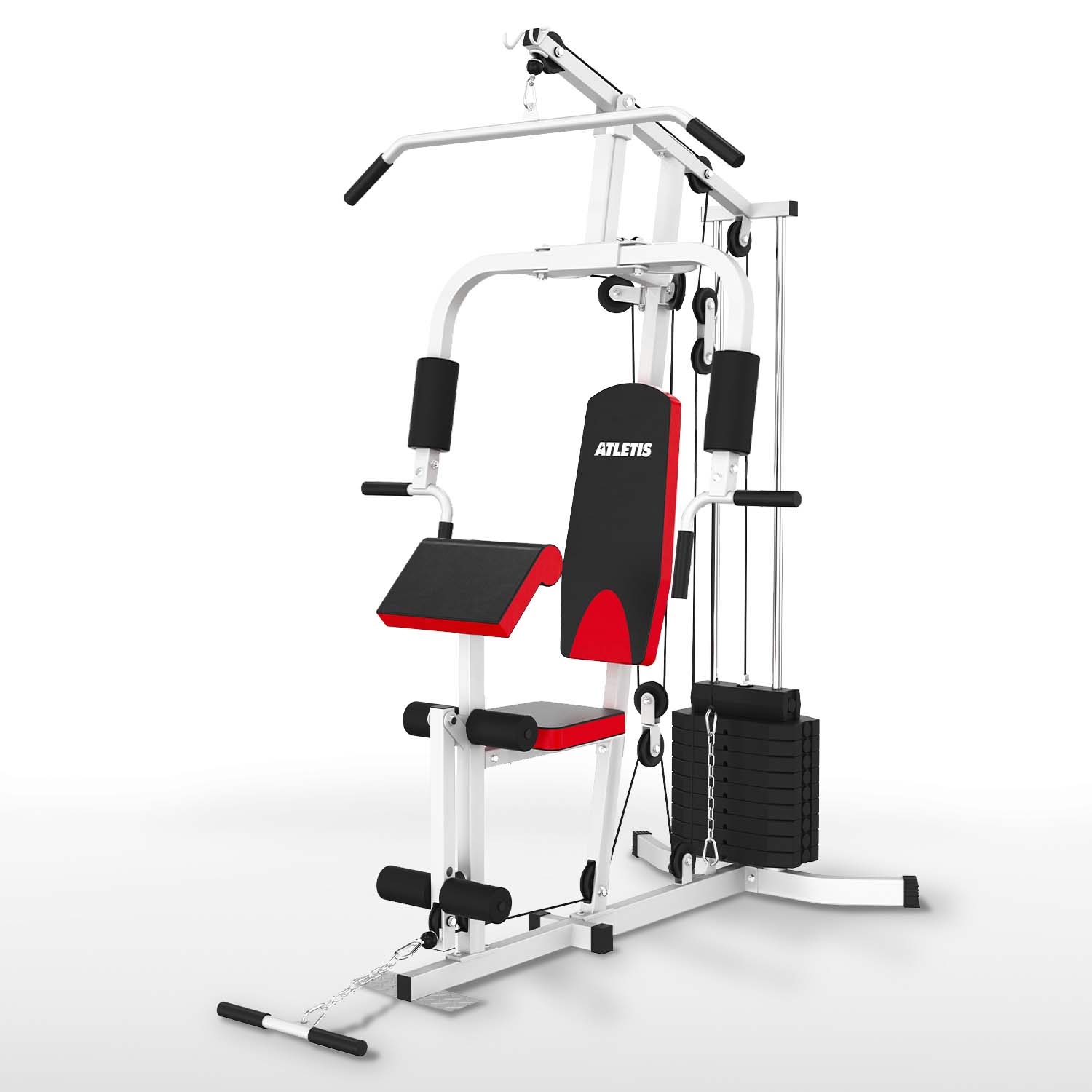 GIMNASIO ATLETIS 57020 HOME GYM PRO TF-7001 100LB GRIS - 1