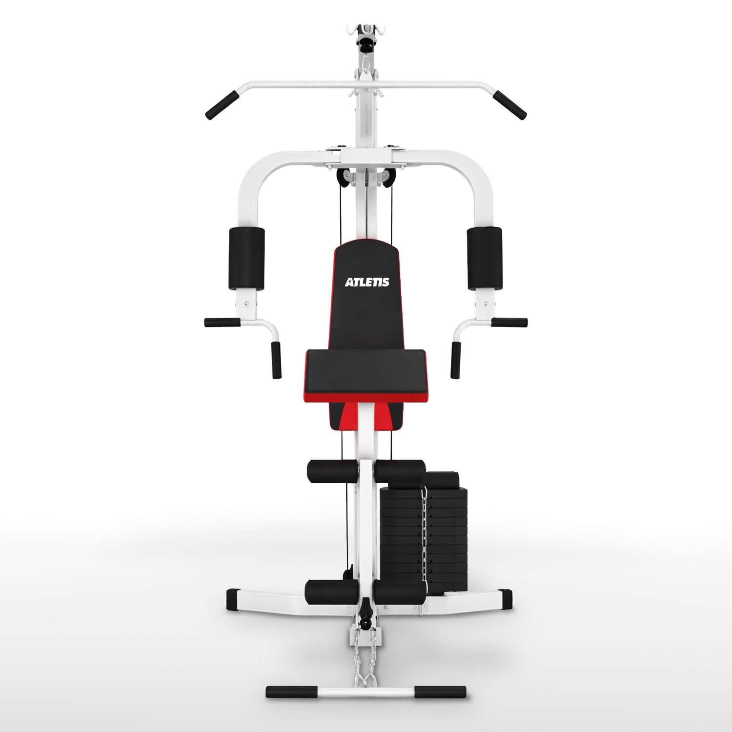GIMNASIO ATLETIS 57020 HOME GYM PRO TF-7001 100LB GRIS - 5