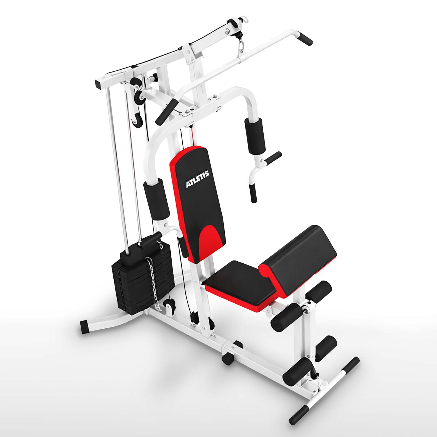 GIMNASIO ATLETIS 57020 HOME GYM PRO TF-7001 100LB GRIS - 6