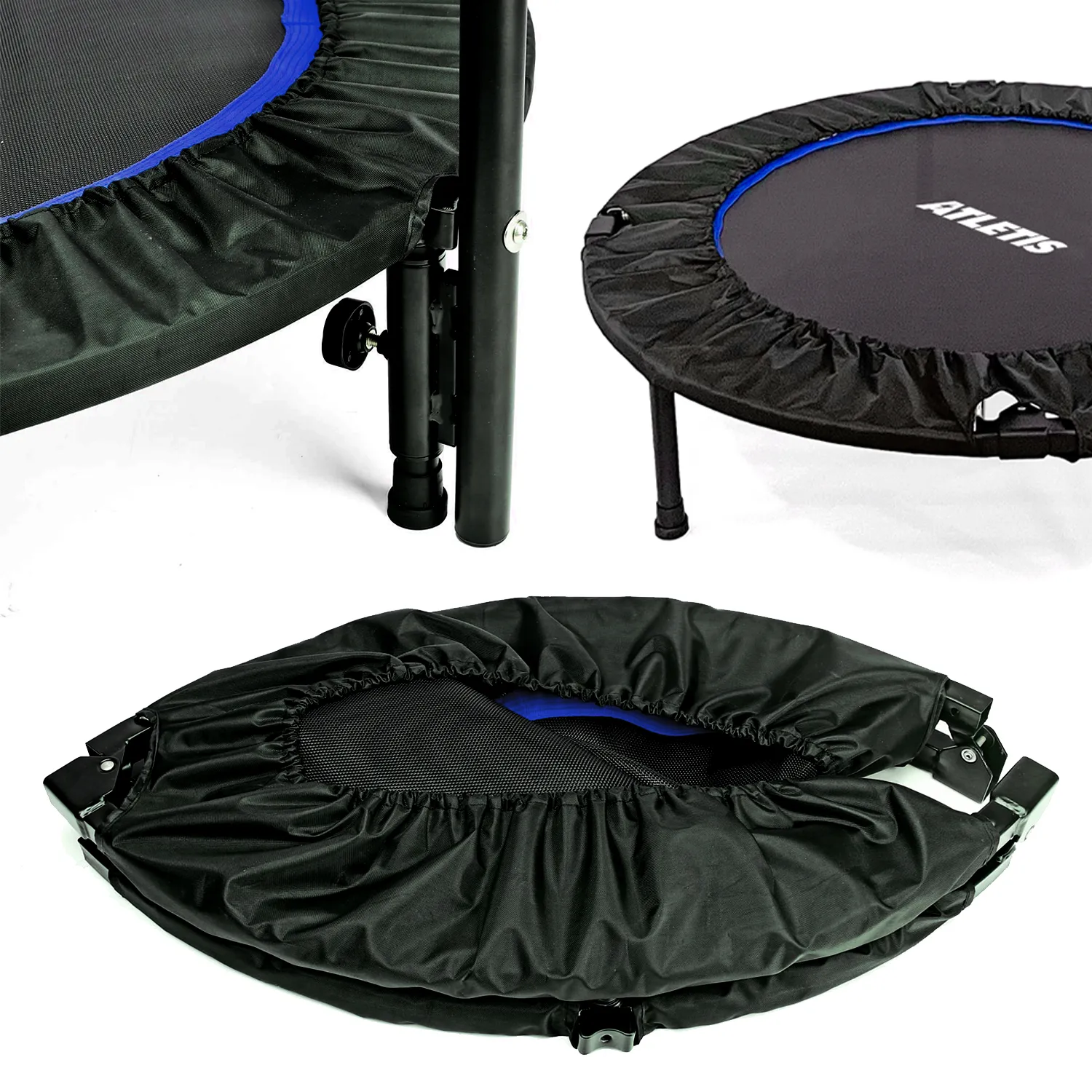 TRAMPOLÍN CON BARRA 102 MT PRO FITNESS AZUL - 3