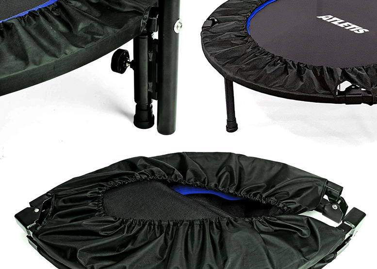 TRAMPOLÍN CON BARRA 102 MT PRO FITNESS AZUL - 7