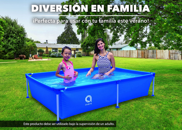 PISCINA ESTRUCTURAL ATLETIS 42X127X188 CM 1125 L CELESTE - 5