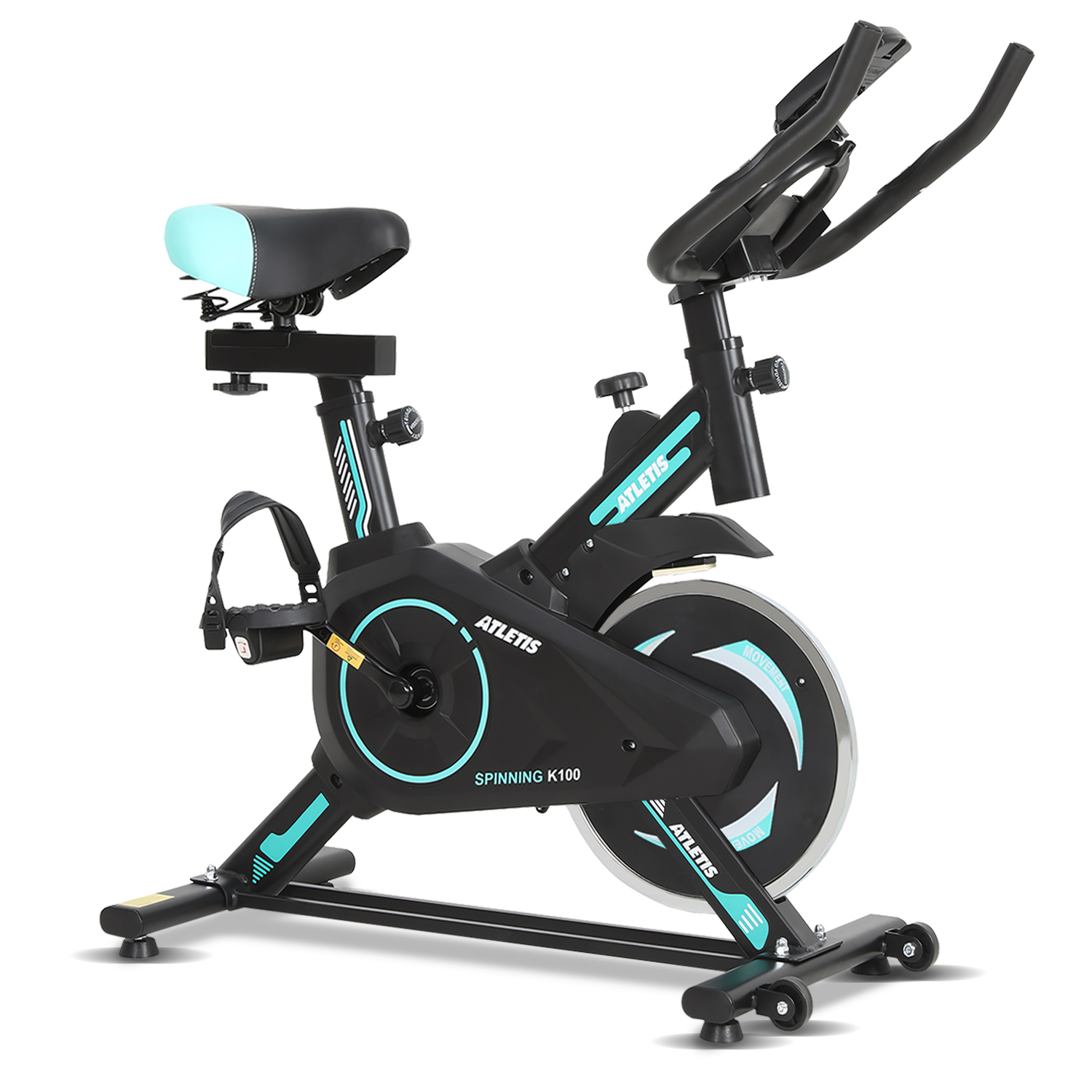 BICICLETA SPINNING K100 LITE VERDE - 1