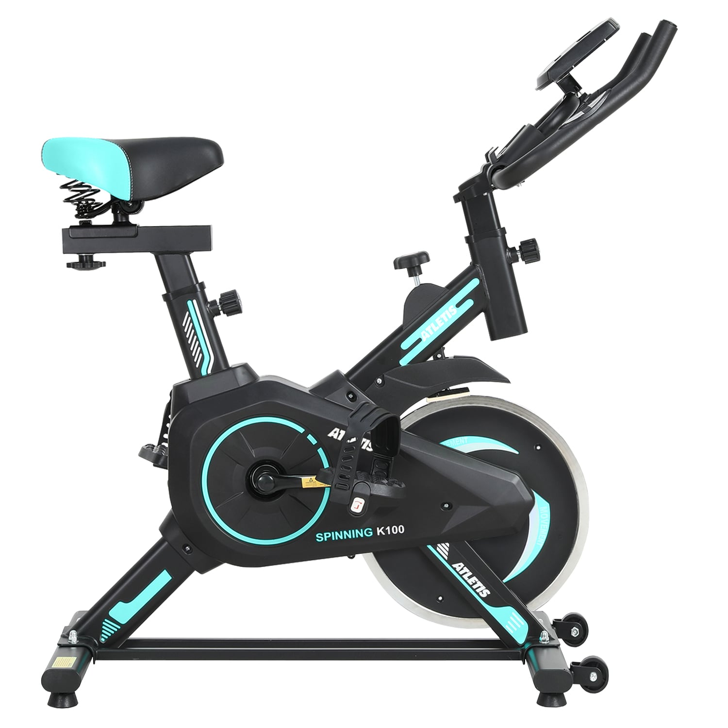 BICICLETA SPINNING K100 LITE VERDE - 2