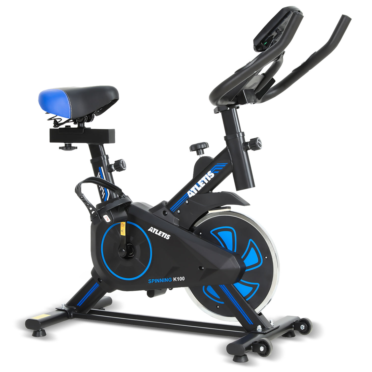 BICICLETA SPINNING K100 LITE AZUL - 1