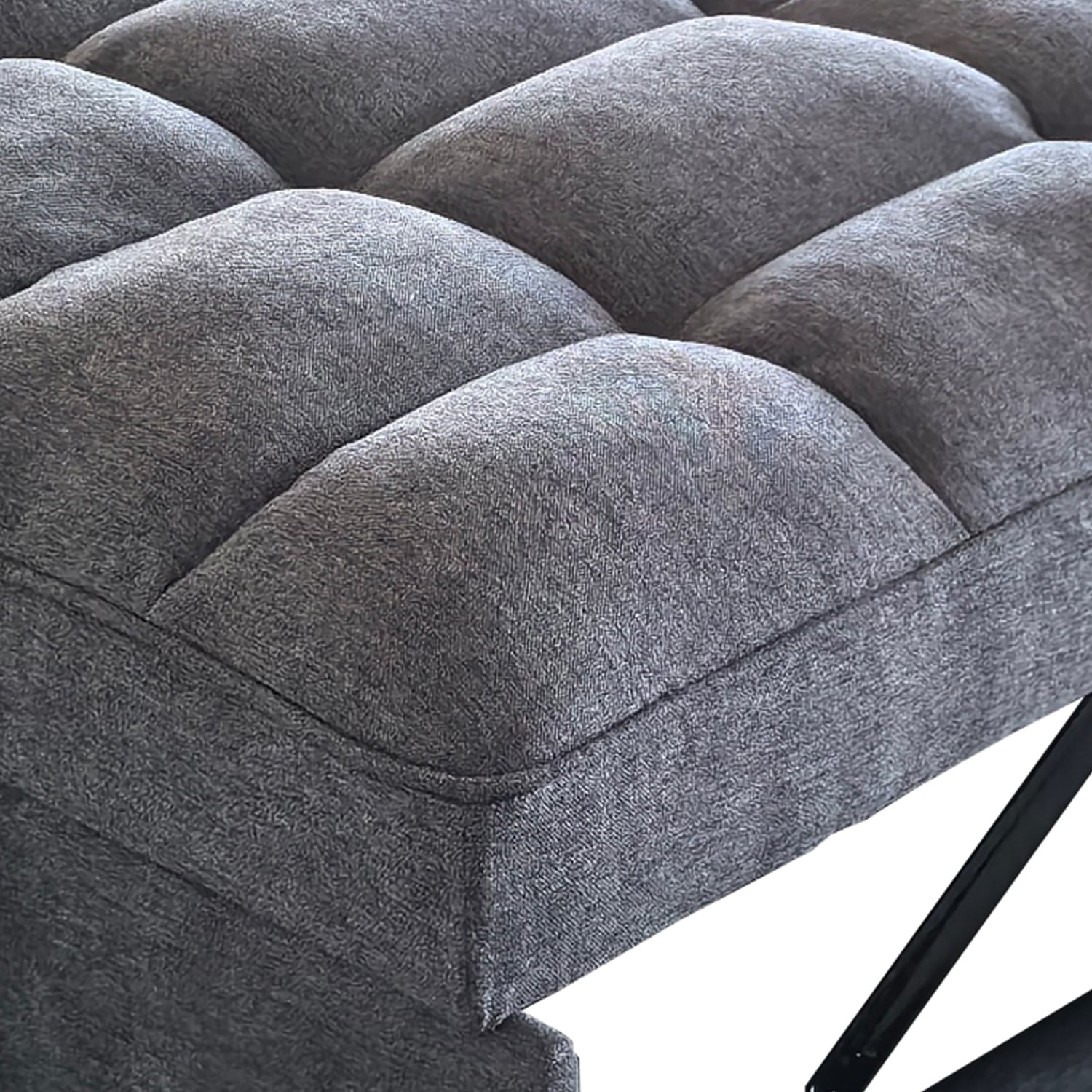 SOFA CAMA GRIS OSCURO - 5