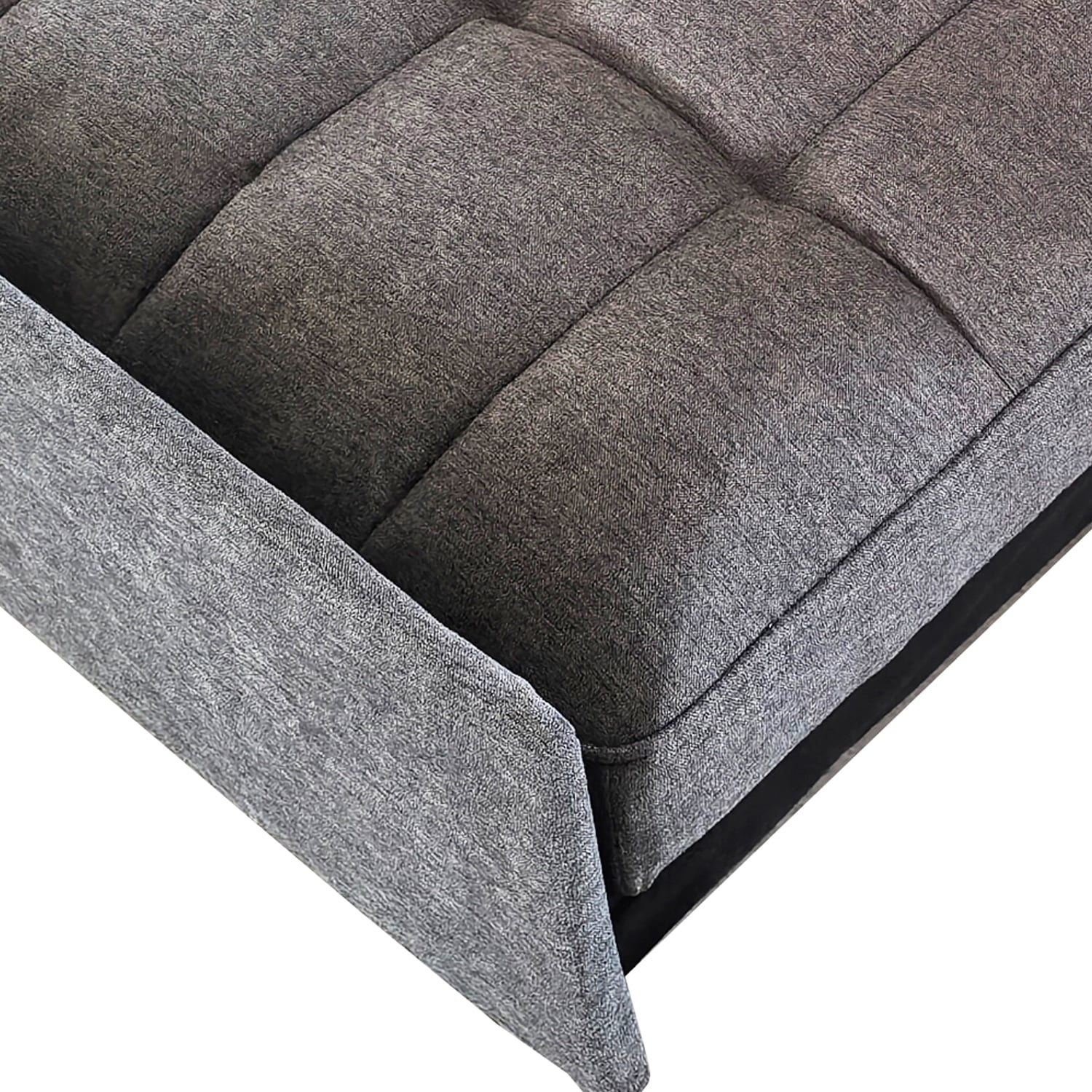 SOFA CAMA GRIS OSCURO - 6