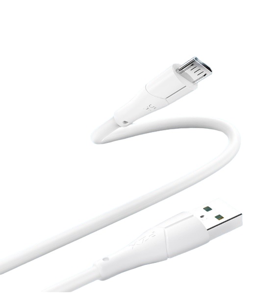 CABLE DE CARGA RÁPIDA PARA TELÉFONO TIPO MICRO USB-V8 A USB X 2 UND - 4