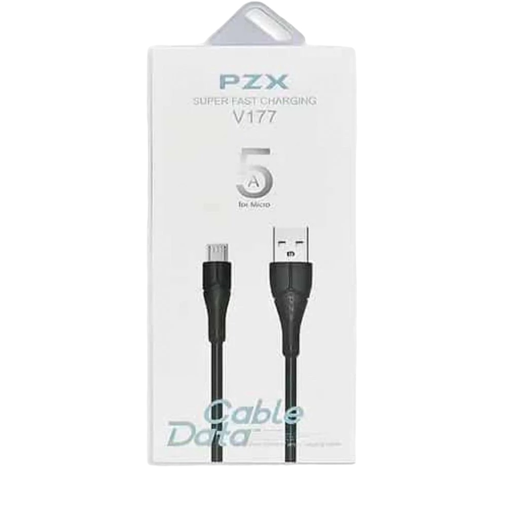 CABLE DE CARGA RÁPIDA PARA TELÉFONO TIPO MICRO USB-V8 A USB X 2 UND - 5
