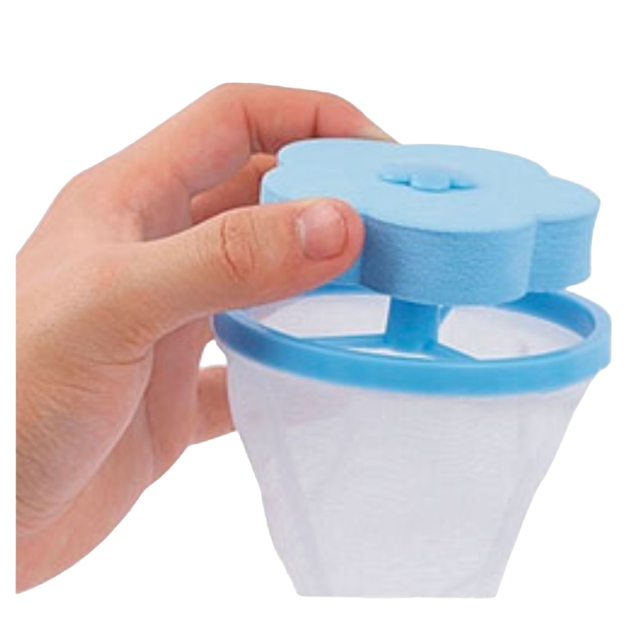FILTRO ATRAPA PELUSA PARA LAVADORA 6  PCS - 2