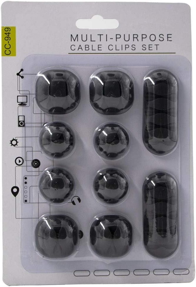 ORGANIZADOR DE CABLES MULTIUSOS 10 UND X 2 UND - 5