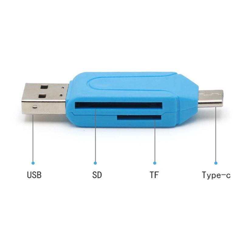 LECTOR DE TARJETAS SD USB 3.0, LECTOR DE TARJETAS DE MEMORIA TIPO C X 2 UND - 5
