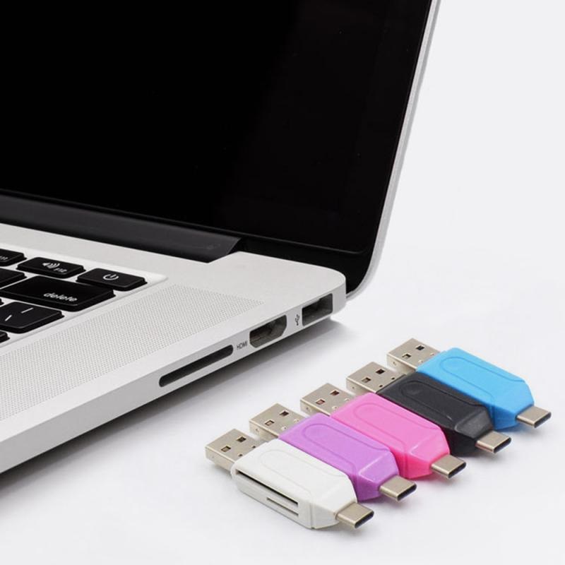 LECTOR DE TARJETAS SD USB 3.0, LECTOR DE TARJETAS DE MEMORIA TIPO C X 2 UND - 6