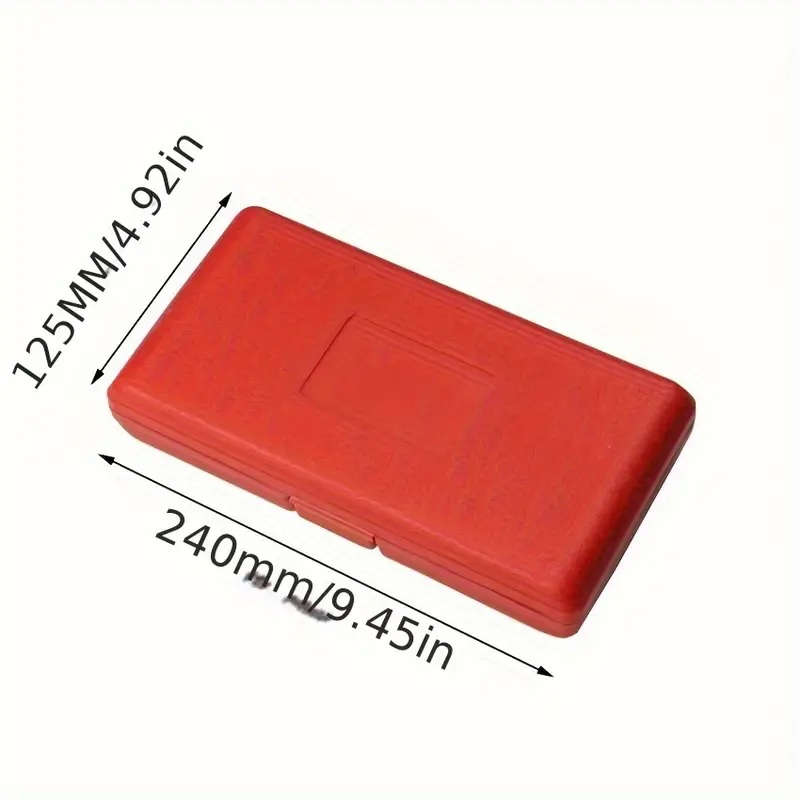 JUEGO KIT LLAVES HERRAMIENTAS 46 PIEZAS ROJO - 5