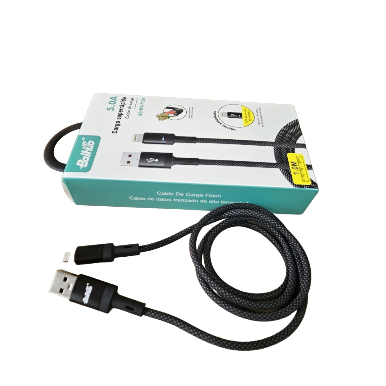 CABLE DE USB PARA IPHONE CARGA RAPIDA LIGHTING - 3