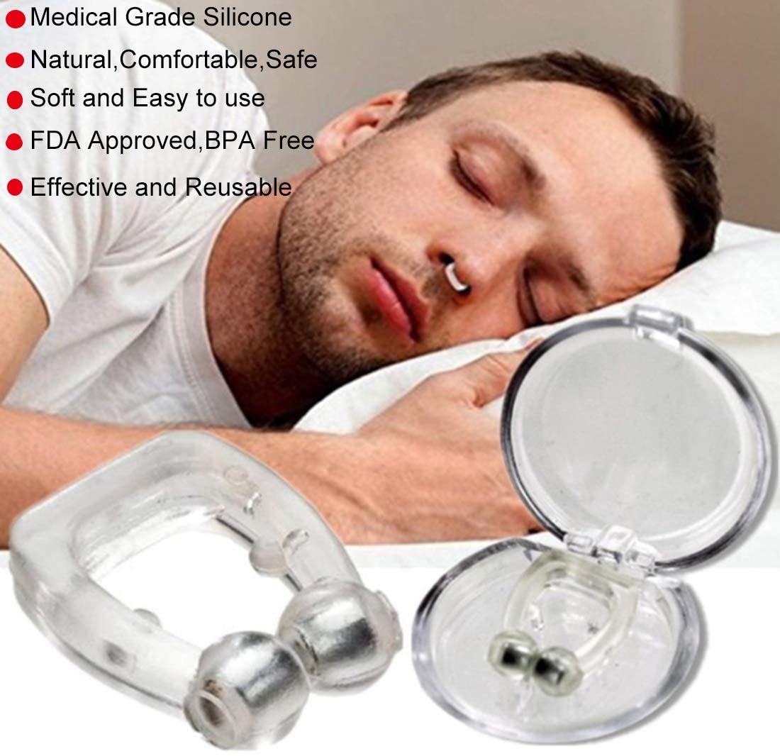 CLIP NASAL ANTIRRONQUIDOS PARA DEJAR DE RONCAR X 4 UND - 6