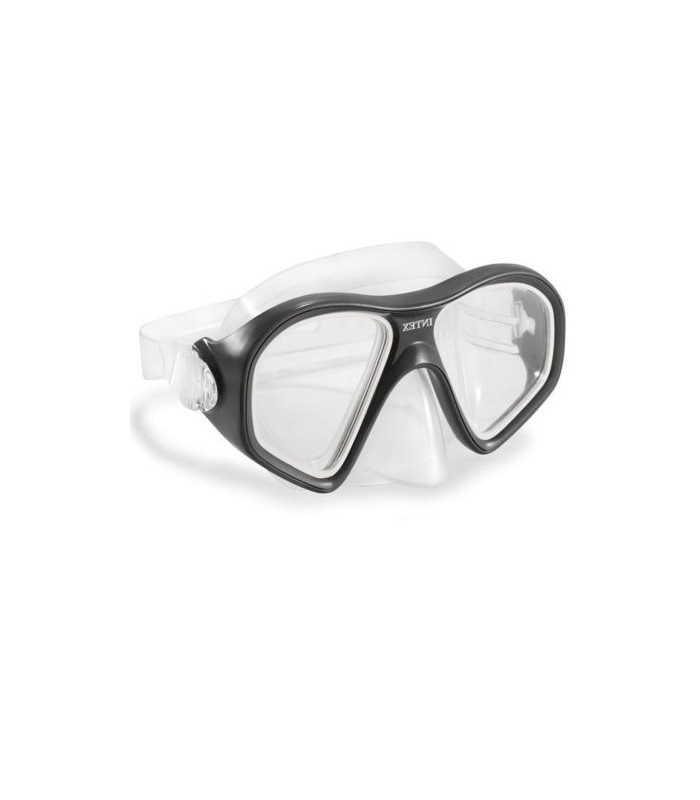 SET DE MÁSCARA Y SNORKEL DE NATACIÓN INTEX PLOMO - 4