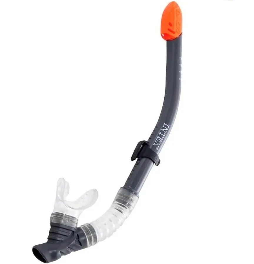 SET DE MÁSCARA Y SNORKEL DE NATACIÓN INTEX PLOMO - 6