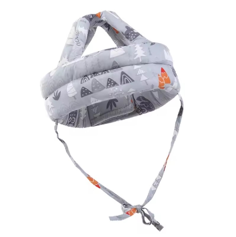 CASCO PROTECTOR PARA LOS NIÑOS Y BEBES PLOMO - 1