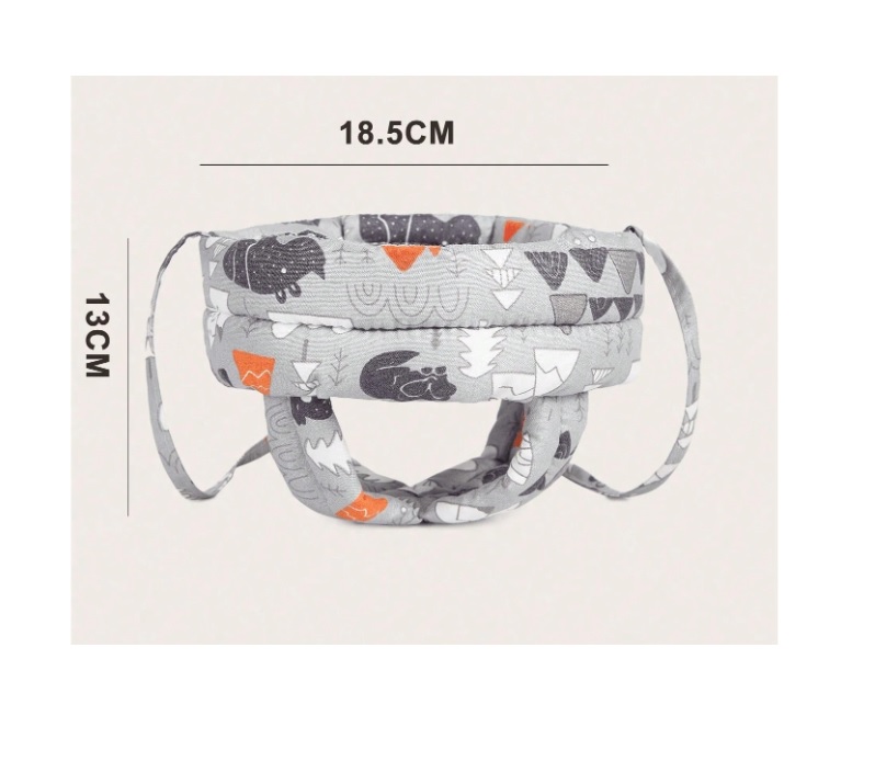 CASCO PROTECTOR PARA LOS NIÑOS Y BEBES PLOMO - 6