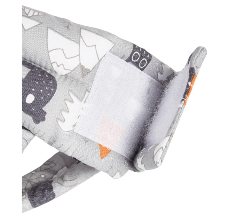 BEBE NIÑOS PROTECTOR DE LA CABEZA SOMBRERO ALMOHADA PLOMO - 2