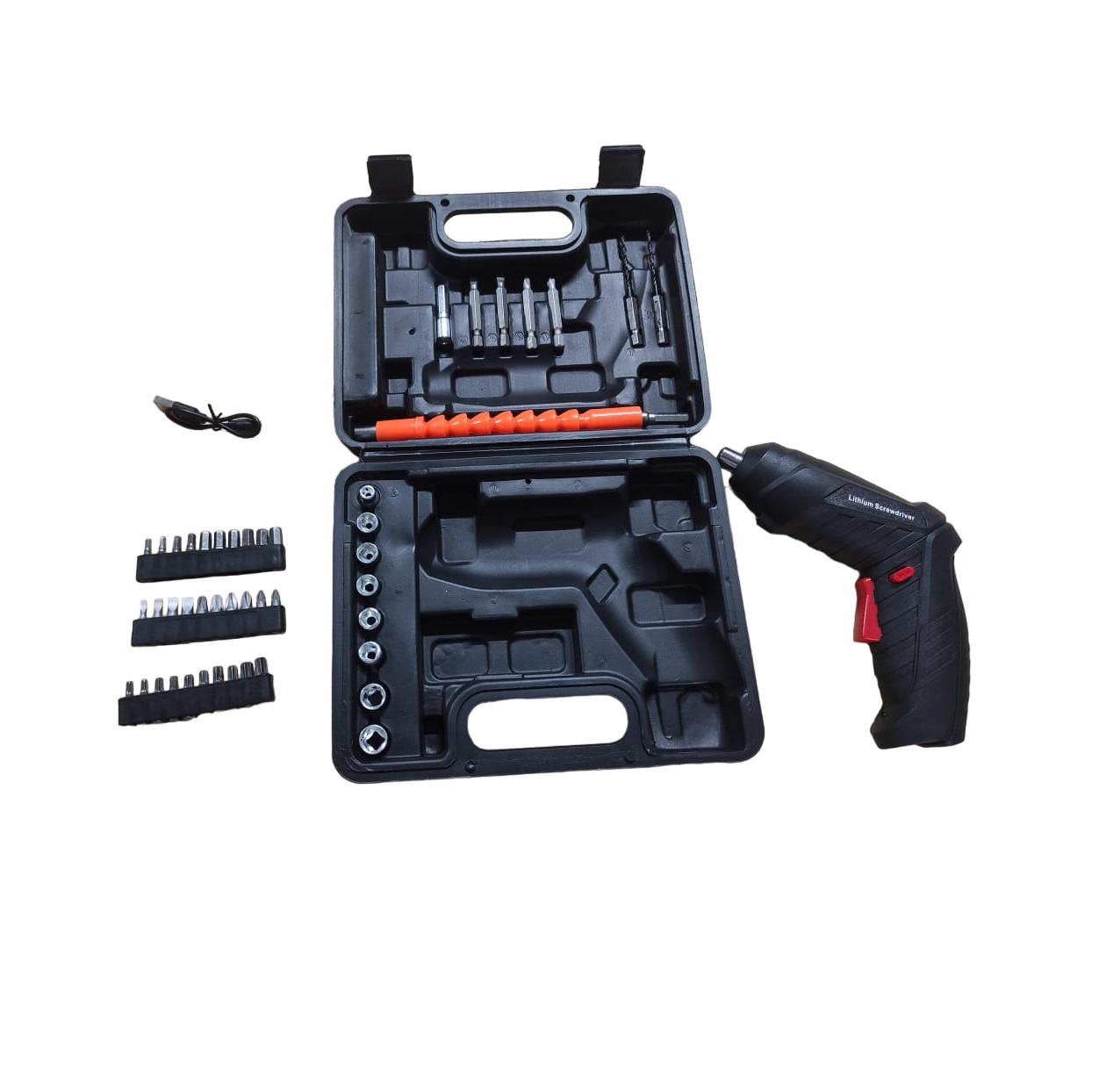 JUEGO DE DESTORNILLADORES ELÉCTRICOS DE 4.2 V - 6