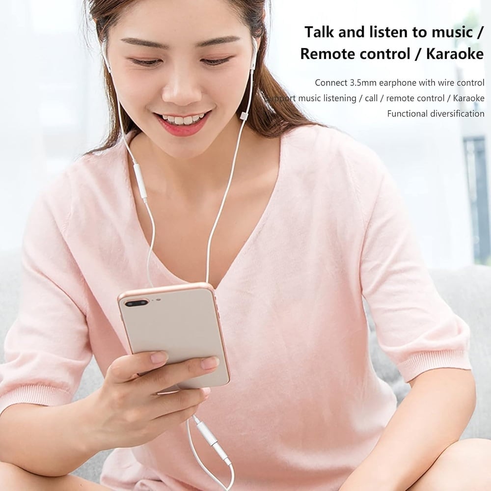 ADAPTADOR DE AUDIO DE 3.5 MM PARA IPHONE 15, 15 PRO MAX, SAMSUNG GALAXY Y OTROS - 5