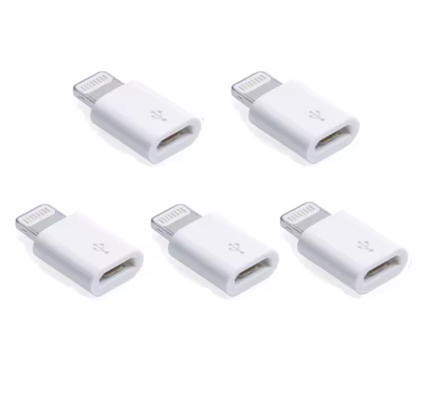 ADAPTADOR DE LIGHTNING MICRO USB CONECTOR X 2 UND - 6