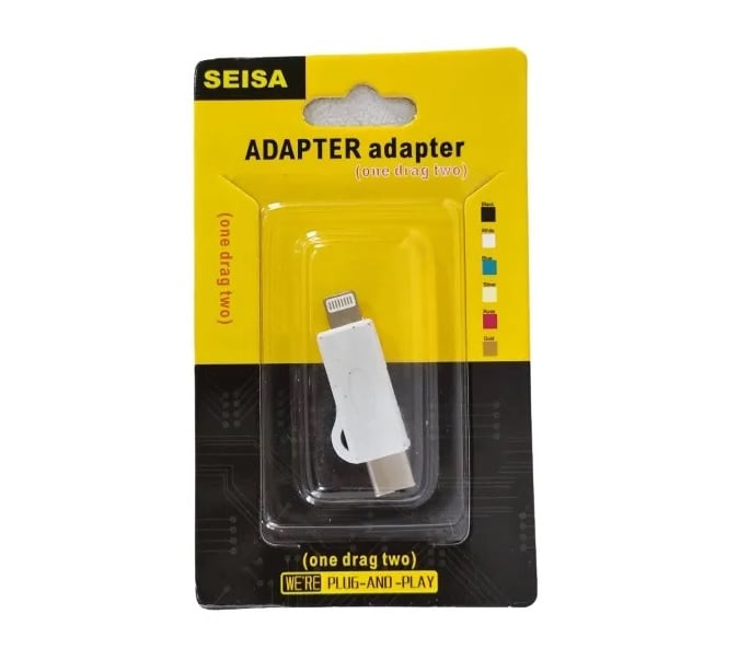 ADAPTADOR DE ILUMINACIÓN MICRO USB CONECTOR A TIPO C Y LIGHTNING - 2