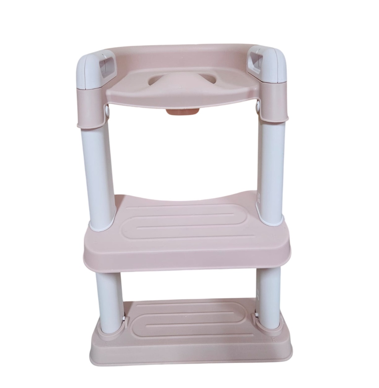 ESCALERA PARA INODORO DE ENTRENAMIENTO PARA NIÑOS Y NIÑAS ROSADO - 2