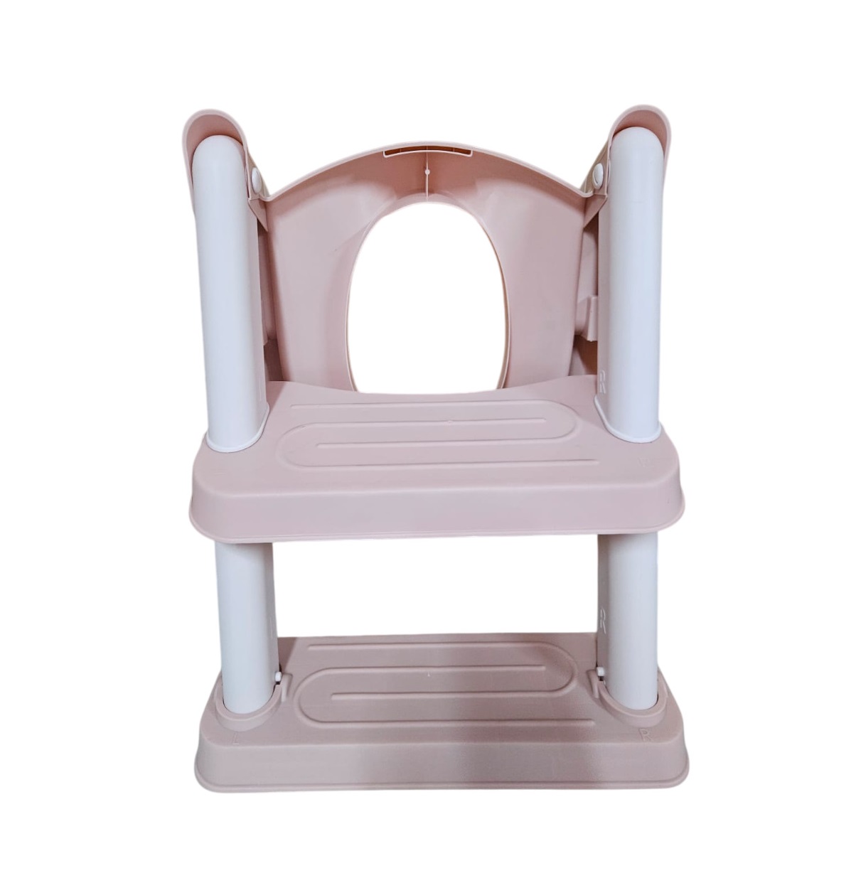 ESCALERA PARA INODORO DE ENTRENAMIENTO PARA NIÑOS Y NIÑAS ROSADO - 3