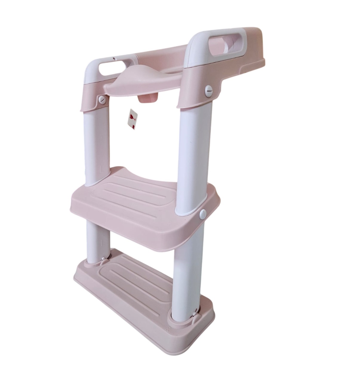 ESCALERA PARA INODORO DE ENTRENAMIENTO PARA NIÑOS Y NIÑAS ROSADO - 5