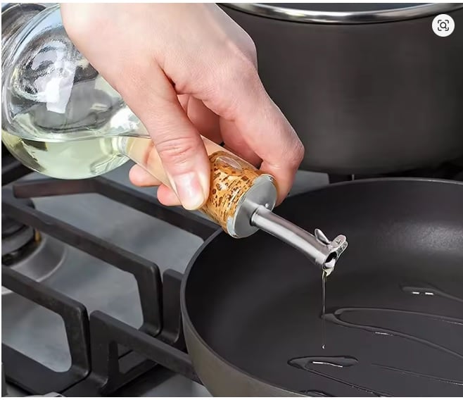 DISPENSADOR DE VINAGRE CON TAPA ABATIBLE CON BISAGRAS - 2