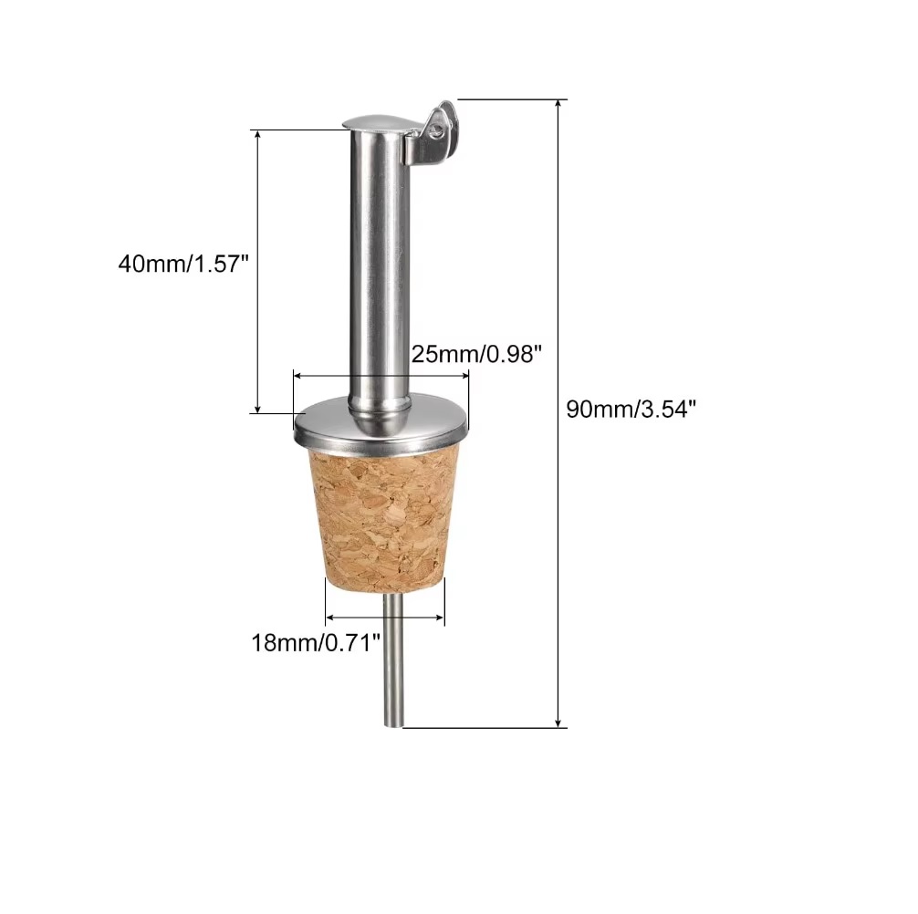 DISPENSADOR DE VINAGRE CON TAPA ABATIBLE CON BISAGRAS - 4