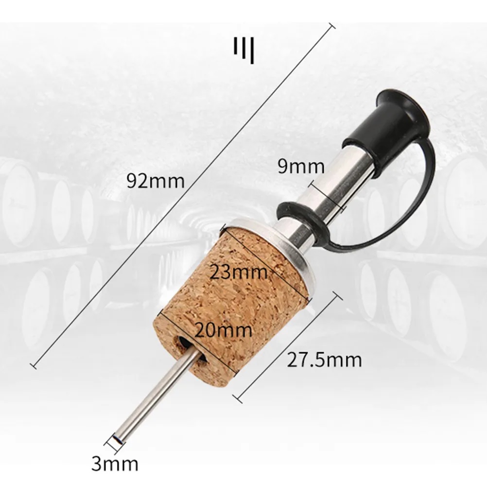PICOS PARA BOTELLAS DE ACEITE TAPA DE GOMA VERTEDORES - 5