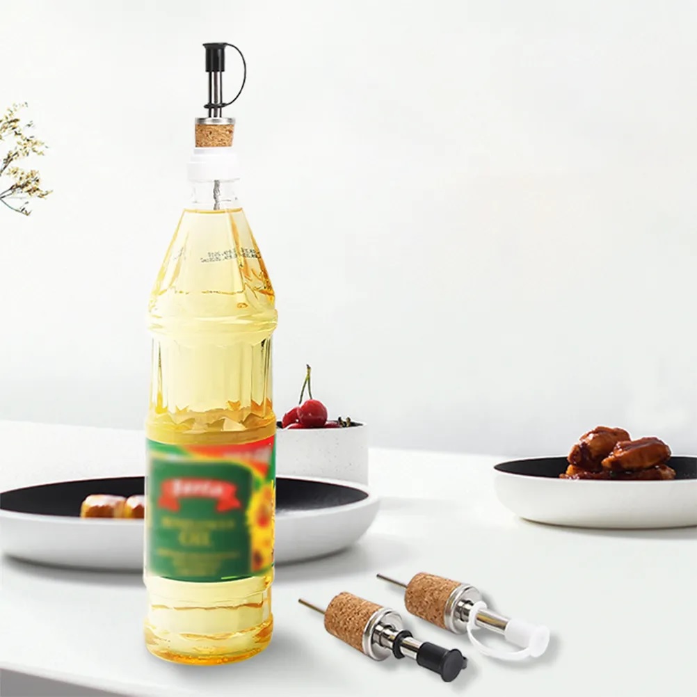 PICOS PARA BOTELLAS DE ACEITE TAPA DE GOMA VERTEDORES - 8