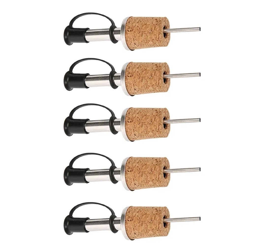 PICOS PARA BOTELLAS DE ACEITE TAPA DE GOMA VERTEDORES X 3 UND - 2