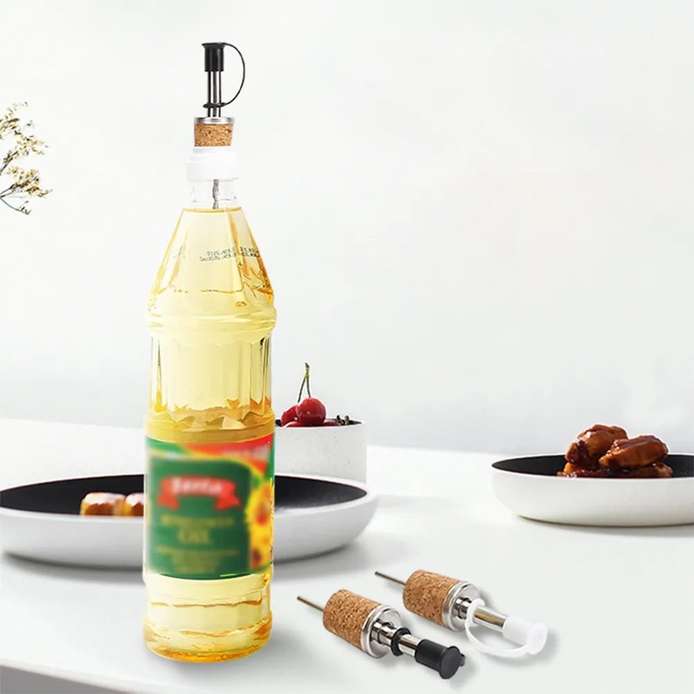 PICOS PARA BOTELLAS DE ACEITE TAPA DE GOMA VERTEDORES X 3 UND - 8