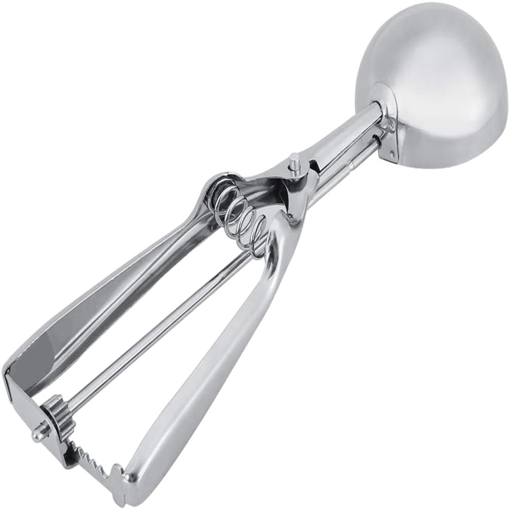 CUCHARAS DE METAL PARA CUPCAKES, HELADOS Y MELÓN 6 CM X 2 UND - 5