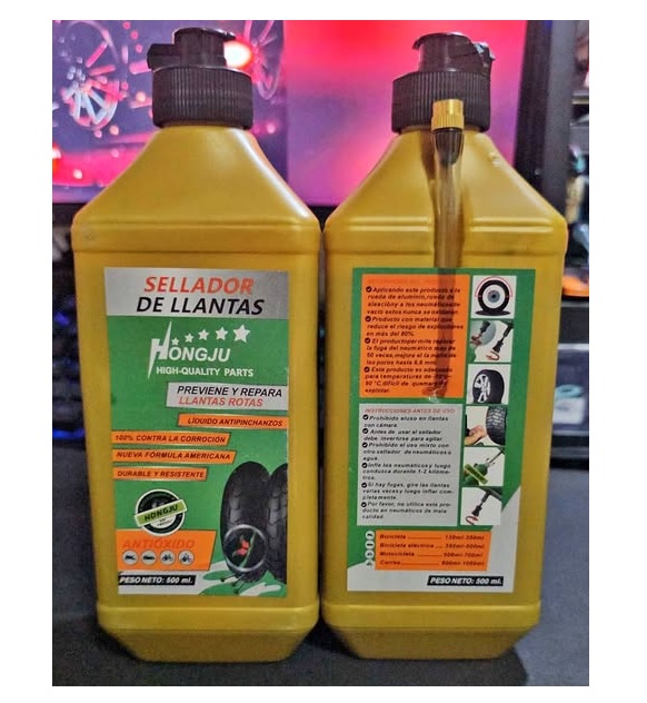 SELLADOR DE LLANTAS PARA MOTOS AUTOS Y CAMIONETAS - 4