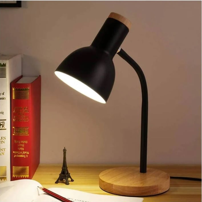 LÁMPARA DE ESCRITORIO LED 40W NEGRO - 8