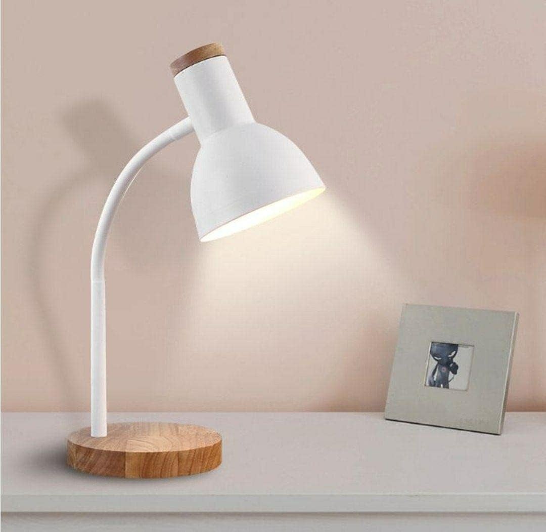 LAMPARA DE MESA LÁMPARA ESCRITORIO LED BLANCO - 9