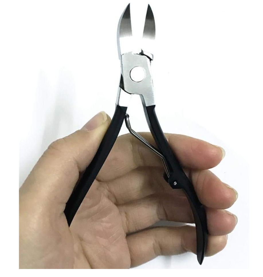 ALICATE FRONTAL 9 CM NEGRO CORTA CUTÍCULA - 7