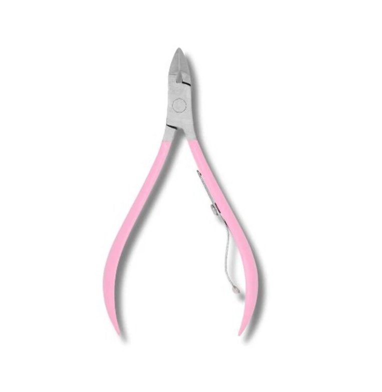 ALICATE CORTA CUTÍCULA PROFESIONAL ROSADO - 4