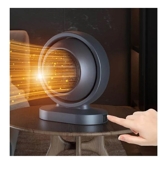 MINI CALENTADOR ELÉCTRICO DE 380 W PLOMO CALEFACTOR PLOMO - 5