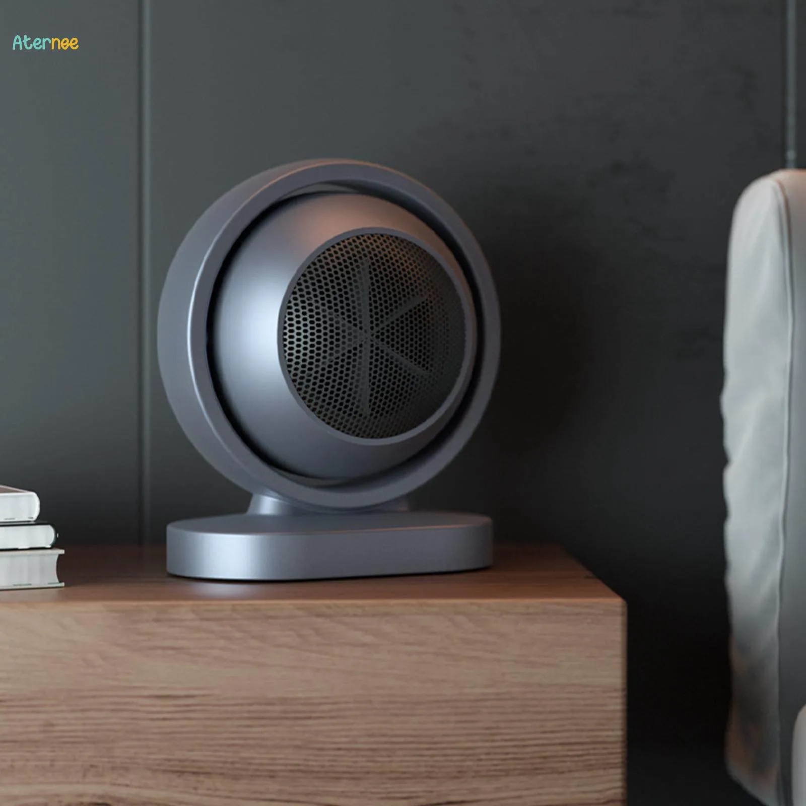 CALEFACTOR VENTILADOR ELÉCTRICO 380 W PLOMO - 8