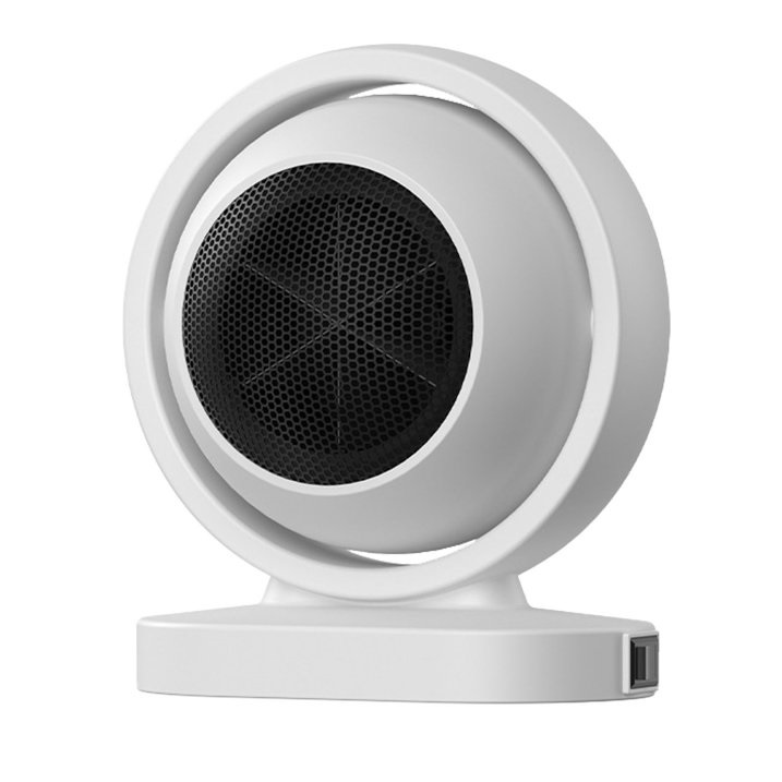 MINI CALENTADOR ELÉCTRICO DE ESCRITORIO PERSONAL PORTATIL 380W BLANCO - 9